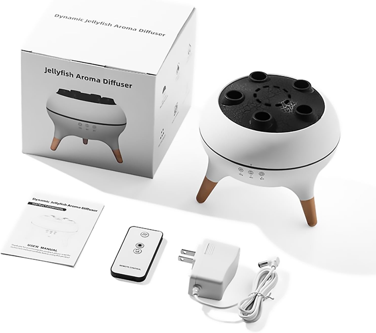 Smart Jellyfish Ultrasonic Air Humidifier & Aroma Diffuser