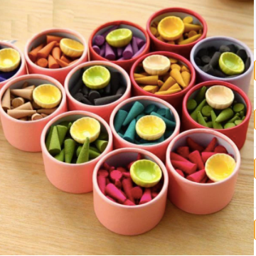 Backflow Incense Cones  128 Pack