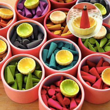 Backflow Incense Cones  128 Pack